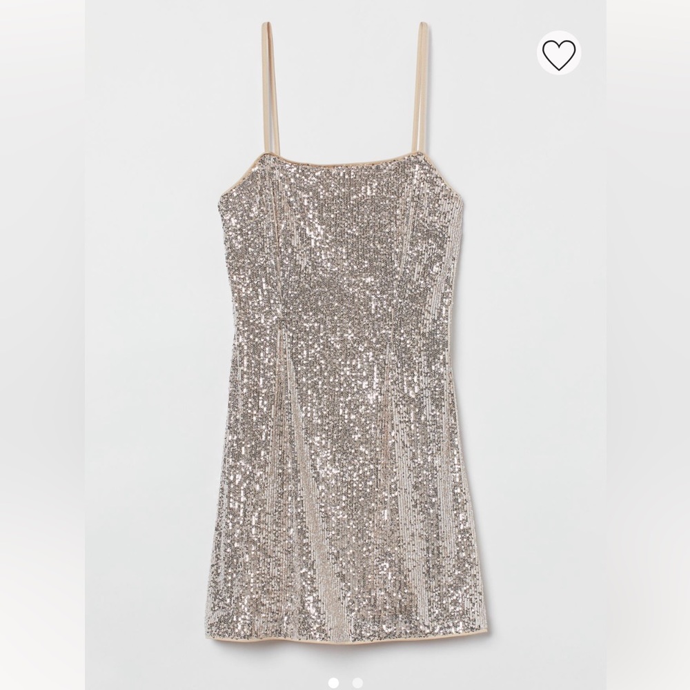 New H&M Sequins Dress